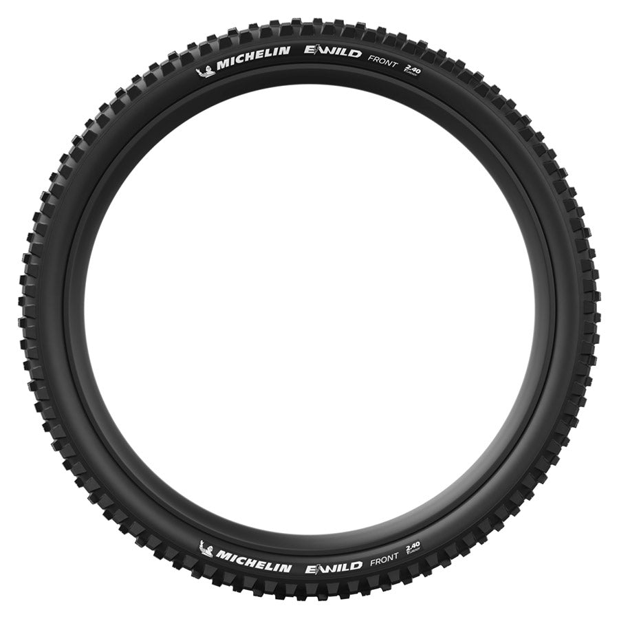 Michelin, E-WILD PERFORMANCE LINE Front, Mountain Tire, 29x2.40, Folding, Tubeless Ready, MAGI-X, GUM-X, 2x33, Black