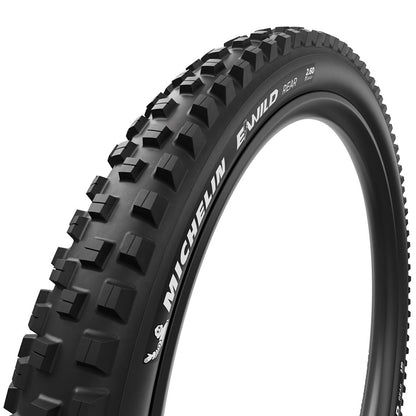 Michelin, E-WILD PERFORMANCE LINE Rear, Mountain Tire, 27.5x2.80, Folding, Tubeless Ready, MAGI-X, GUM-X, 2x33, Black