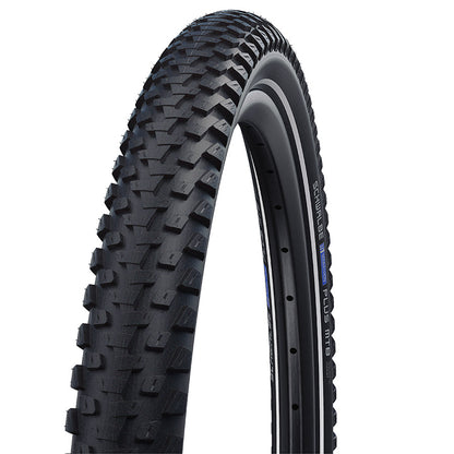 Schwalbe, Marathon Plus MTB, Hybrid Tire, 29"x2.35, Wire, Clincher, Addix, SmartGuard, TwinSkin, Reflex, 67TPI, Black