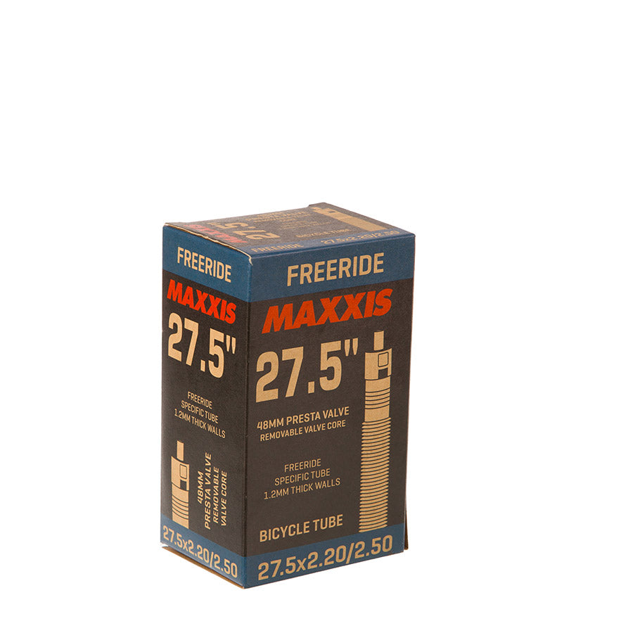 Maxxis, Freeride, Tube, 1.20mm, Presta, Removable, Length: 48mm, 27.5'', 2.20-2.50, 317g