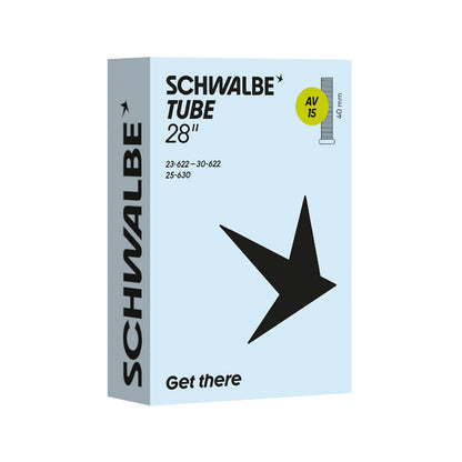 Schwalbe, Schrader, Tube, Schrader, Length: 40mm, 700C, 23-30C