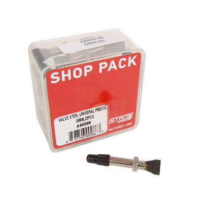 Stan's No Tubes, Valve, Presta, 35mm, 25pcs, Bulk
