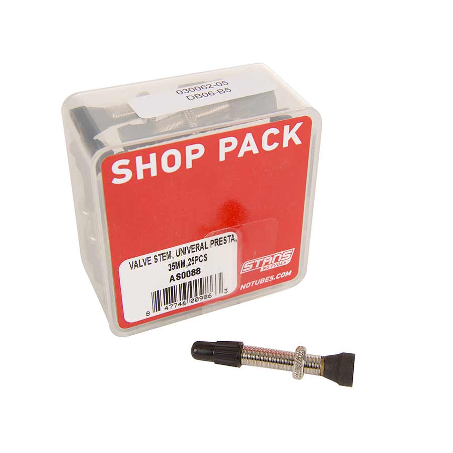 Stan's No Tubes, Valve, Presta, 35mm, 25pcs, Bulk