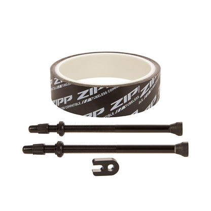 Zipp, Tubeless Kit, 26mm tape and 100mm valves, Fits 808 Firecrest
