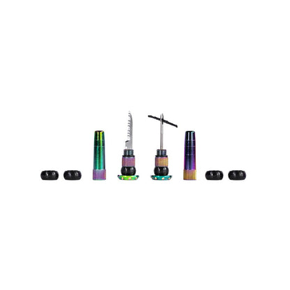 Muc-Off, Stealth Tubeless Plugs, Patch Kit, Iridescent, Pair