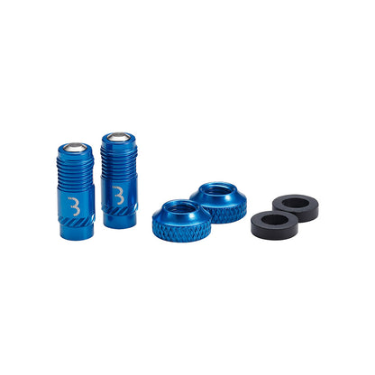 BBB Cycling, BTI-165 CoreCap, Tubeless Valve, Blue, Pair