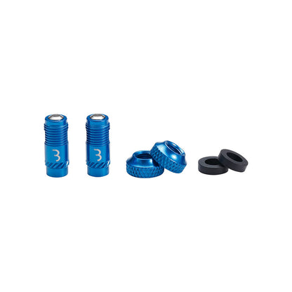 BBB Cycling, BTI-165 CoreCap, Tubeless Valve, Blue, Pair