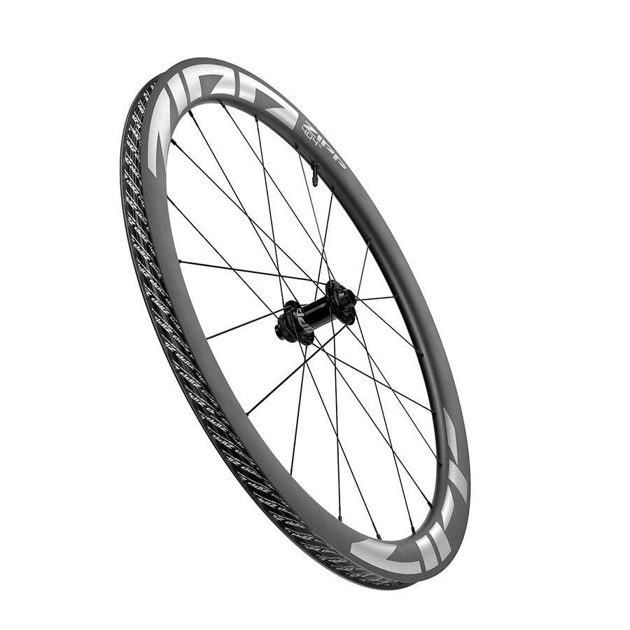 Zipp, 404 S A1, Wheel, Front, 700C / 622, Holes: 20, 12mm TA, 100mm, Disc Center Lock, White Graphic A1