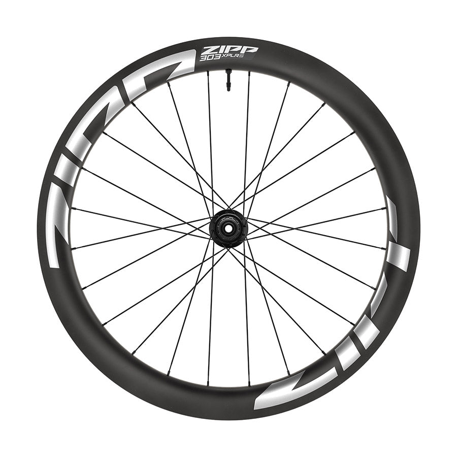 Zipp, 303 XPLR S B1, Wheel, Rear, 700C / 622, Holes: 24, 12mm TA, 142mm, Disc Center Lock, SRAM XD-R, White Graphic B1