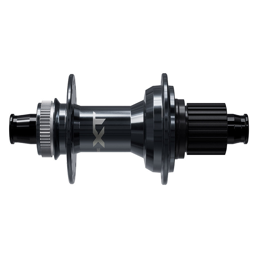 Shimano, Deore XT FH-M8210-B, Disc Hub, Rear, 28H, 12mm TA, 148mm, Shimano MTB 12, Black, EFHM8210BC