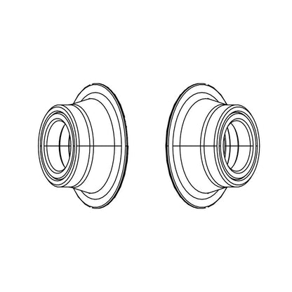 Zipp, 77/177 Conversion Caps, 77 Disc Front 100/12mm TA