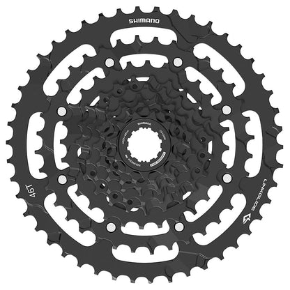 Shimano, CS-LG300-9, Cassette, Speed: 9, 11-46T, ECSLG3009146