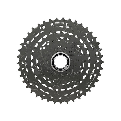 Shimano, CS-LG400-9, Cassette, Phosphate coated, Speed: 9, 11-41T, HG 9-10sp, ECSLG4009141
