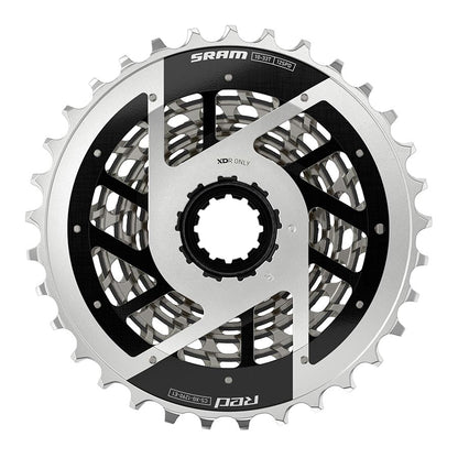 SRAM, XG-1290 E1, Cassette, Silver, Speed: 12, 10-33T, XD-R