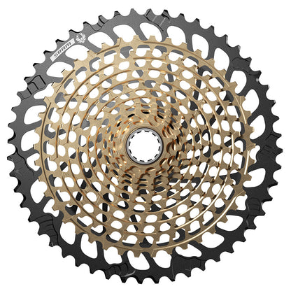 SRAM, XG-1299 Eagle C1, Cassette, Gold, Speed: 12, 10-52T, XD
