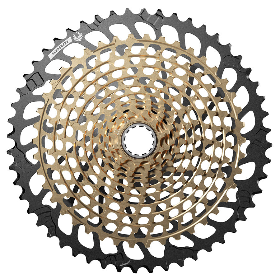 SRAM, XG-1299 Eagle C1, Cassette, Gold, Speed: 12, 10-52T, XD