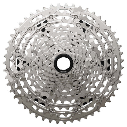 Shimano, Deore CS-M6200, Cassette, Chrome, Speed: 12, 10-51T, MicroSpline, ICSM620012051