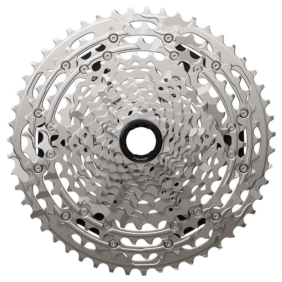 Shimano, Deore CS-M6200, Cassette, Chrome, Speed: 12, 10-51T, MicroSpline, ICSM620012051