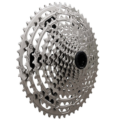 Shimano, Deore CS-M6200, Cassette, Chrome, Speed: 12, 10-51T, MicroSpline, ICSM620012051