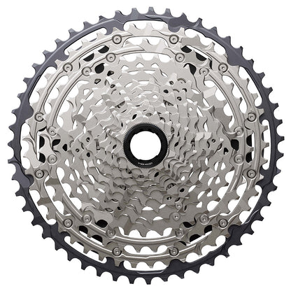 Shimano, Deore CS-M7200, Cassette, Chrome/Black, Speed: 12, 10-51T, MicroSpline, ICSM7200051