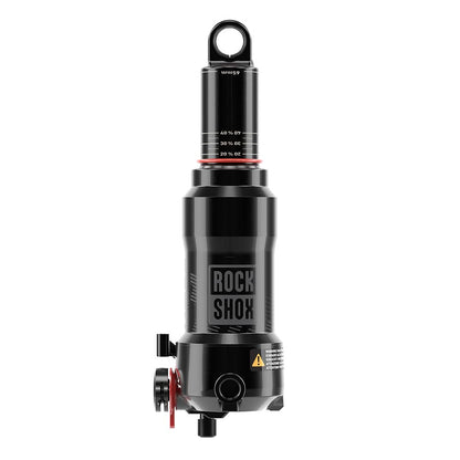RockShox, Deluxe Nude RL3 C1, Rear shock, 165x45, Shaft Eyelet: Trunnion, Body Eyelet: Standard, Progressive 0Pos/0Neg Tokens, W/1 Efficiency Token, LM Tune,430 Lockout, Scott Spark