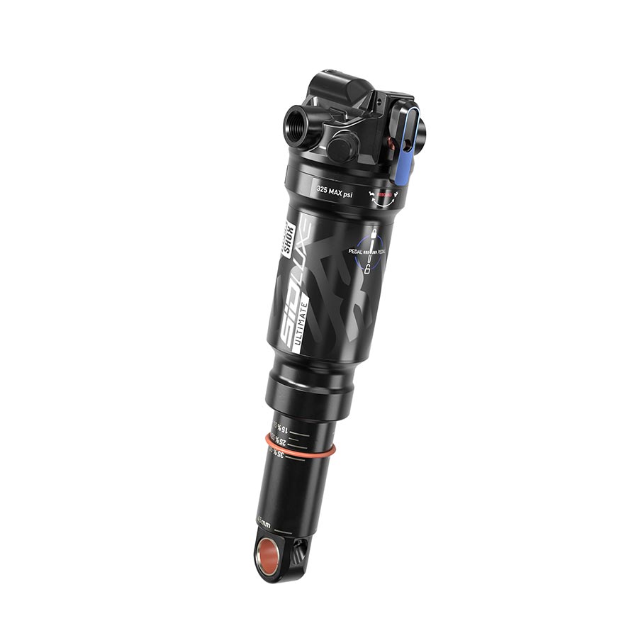 RockShox, SIDLuxe Ultimate 3P A2, Rear shock, 165x42.5, Shaft Eyelet: Trunnion, Body Eyelet: Standard, R85, C30, X8, 1 Token