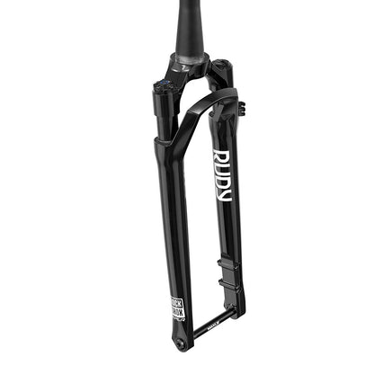 RockShox, Rudy Ultimate XPLR A2, Suspension Fork, 700C, Solo Air, 30mm, 1-1/8''-1.5'', 12x100mm TA, Rake: 45mm, Black
