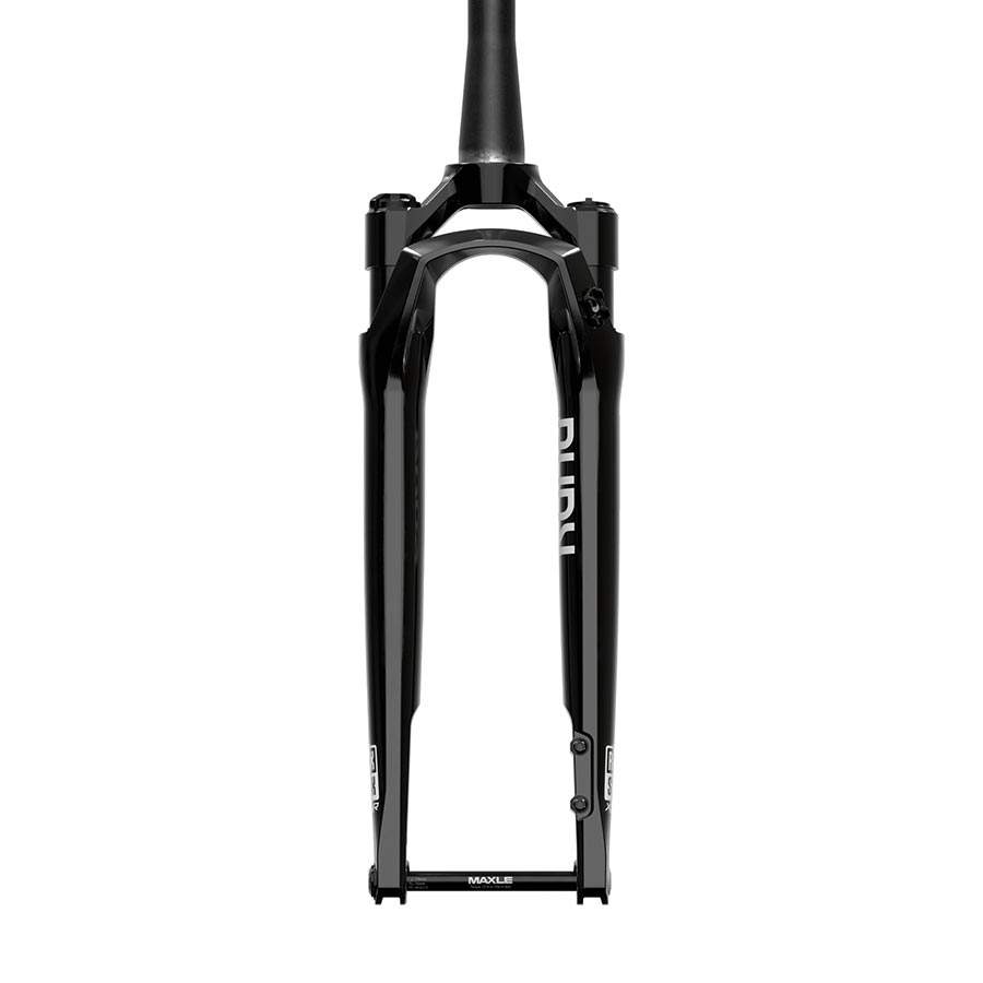 RockShox, Rudy Ultimate XPLR A2, Suspension Fork, 700C, Solo Air, 30mm, 1-1/8''-1.5'', 12x100mm TA, Rake: 51mm, Black
