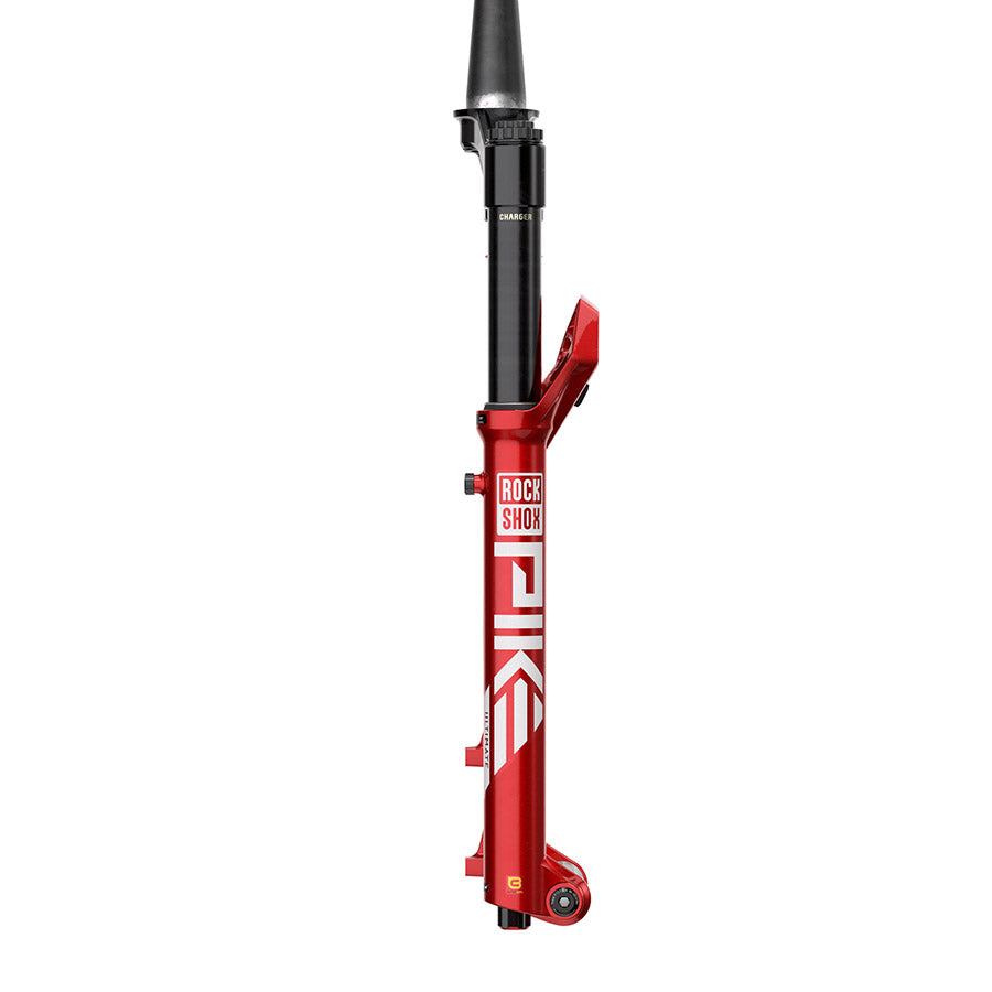 RockShox, Pike Ultimate C2, Suspension Fork, 29'', DebonAir+ W/ButterCups, 130mm, 1-1/8''-1.5'', 15x110mm TA, Rake: 44mm, Red