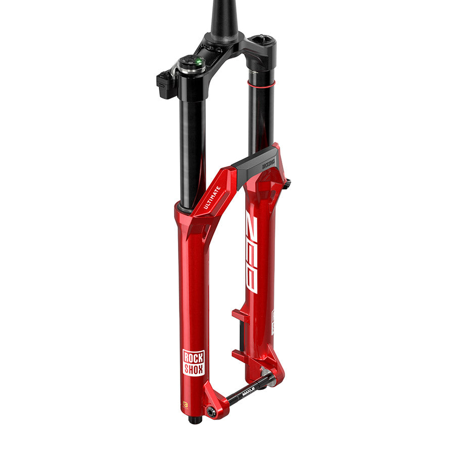 RockShox, ZEB Flight Attendant B1, Suspension Fork, 29'', Linear XL W/ButterCup, 170mm, 1-1/8''-1.5'', 15x110mm TA, Rake: 44mm, Red