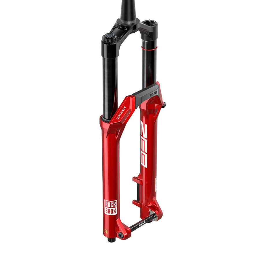 RockShox, ZEB Ultimate B1, Suspension Fork, 27.5'', Linear XL W/ButterCup, 160mm, 1-1/8''-1.5'', 15x110mm TA, Rake: 44mm, Red