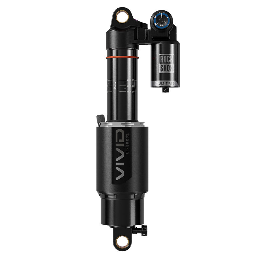 RockShox, Vivid Ultimate DH D1, Rear shock, 250x75, Shaft Eyelet: Standard, Body Eyelet: Standard, 2 Tokens, Reb55/Comp34