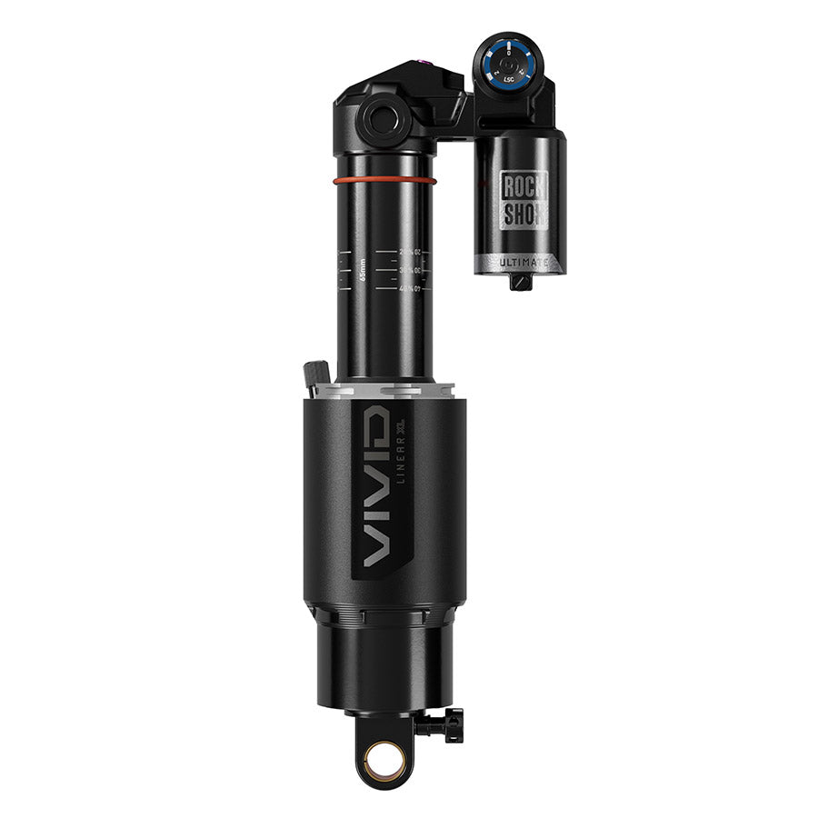 RockShox, Vivid Ultimate DH D1, Rear shock, 225x75, Shaft Eyelet: Standard, Body Eyelet: Trunnion, 2 Tokens, Reb55/Comp34