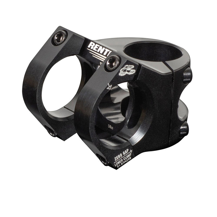 Renthal, V2 Apex, Stem, Diameter: 31.8mm, Length: 40mm, Steerer: 1-1/8'', Black
