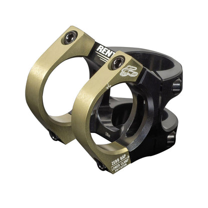 Renthal, V2 Apex, Stem, Diameter: 35mm, Length: 33mm, Steerer: 1-1/8'', Gold