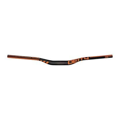 Deity, Skywire 25, MTB Handlebar, Diameter: 35mm, 800mm, Rise: 25mm, Orange