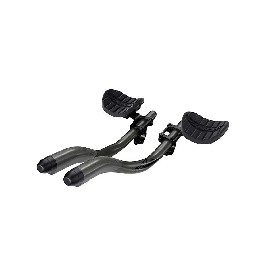 Zipp, Vuka Clip Carbon A1, Aero Handlebar, Below Bar Mount, Rise: 110mm, Black, 00.6618.174.001