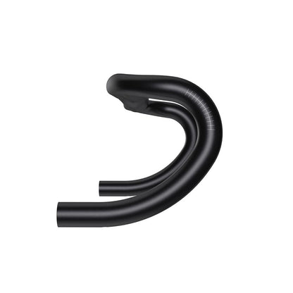 Zipp, Service Course SL-80 Ergo, Drop Handlebar, Diameter: 31.8mm, 420mm, Drop: 125mm, Reach: 80mm, Black