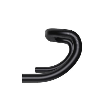 Zipp, Service Course SL-80, Drop Handlebar, Diameter: 31.8mm, 380mm, Drop: 125mm, Reach: 80mm, Black