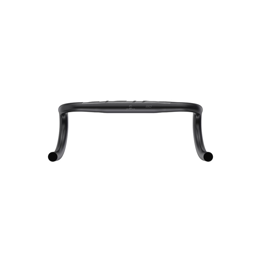 Zipp, Service Course SL-80, Drop Handlebar, Diameter: 31.8mm, 400mm, Drop: 125mm, Reach: 80mm, Black