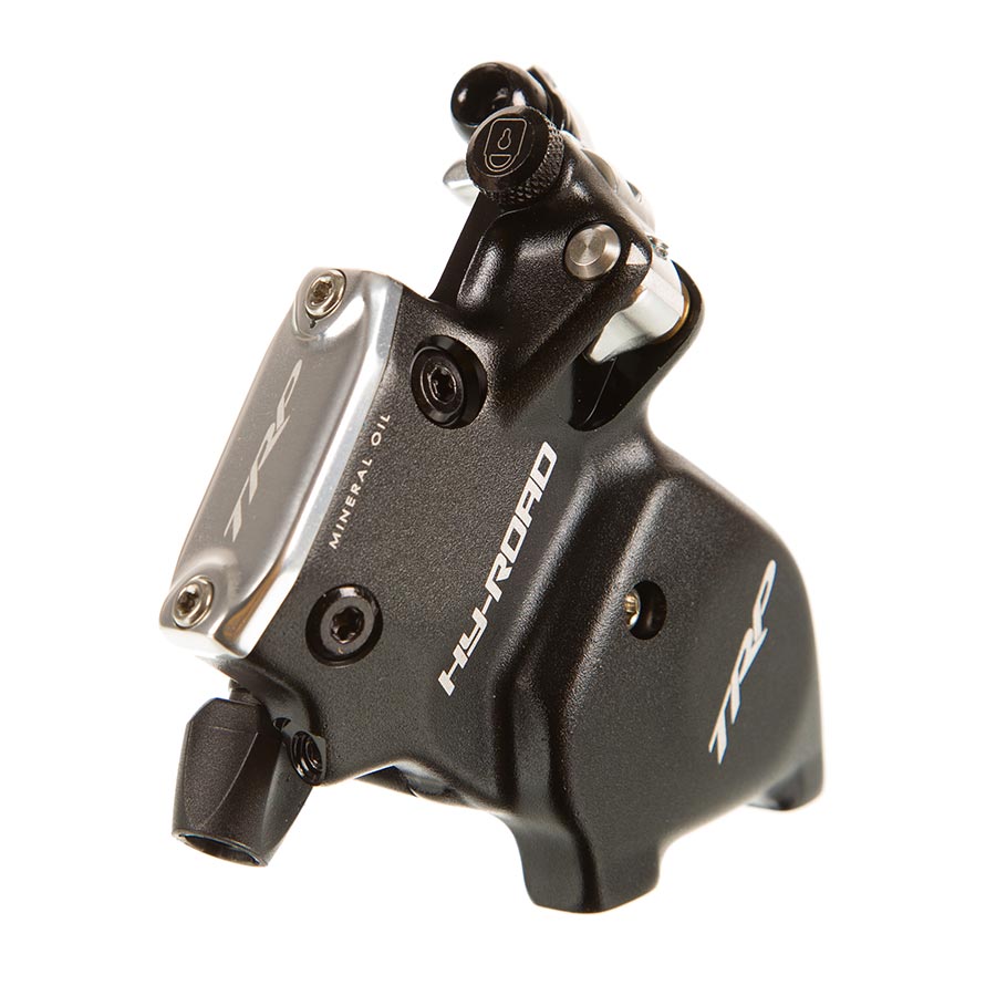 TRP, HY/RD, Road Hydraulic Disc Brake, Front or Rear, Flat mount, 140 or 160mm (not included), 205g, Black