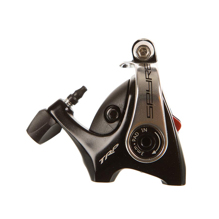 TRP, Spyre, Road Mechanical Disc Brake, Front or Rear, Flat mount, 140 or 160mm (not included), 154g, Black