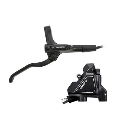 Shimano, BL-MT200/BR-UR300, MTB Hydraulic Disc Brake, Rear, Flat mount, Black, Set