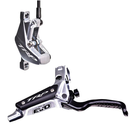 TRP, DH-R EVO HD-M846, MTB Hydraulic Disc Brake, Left, Post mount, Disc: Not included, 320g, Silver