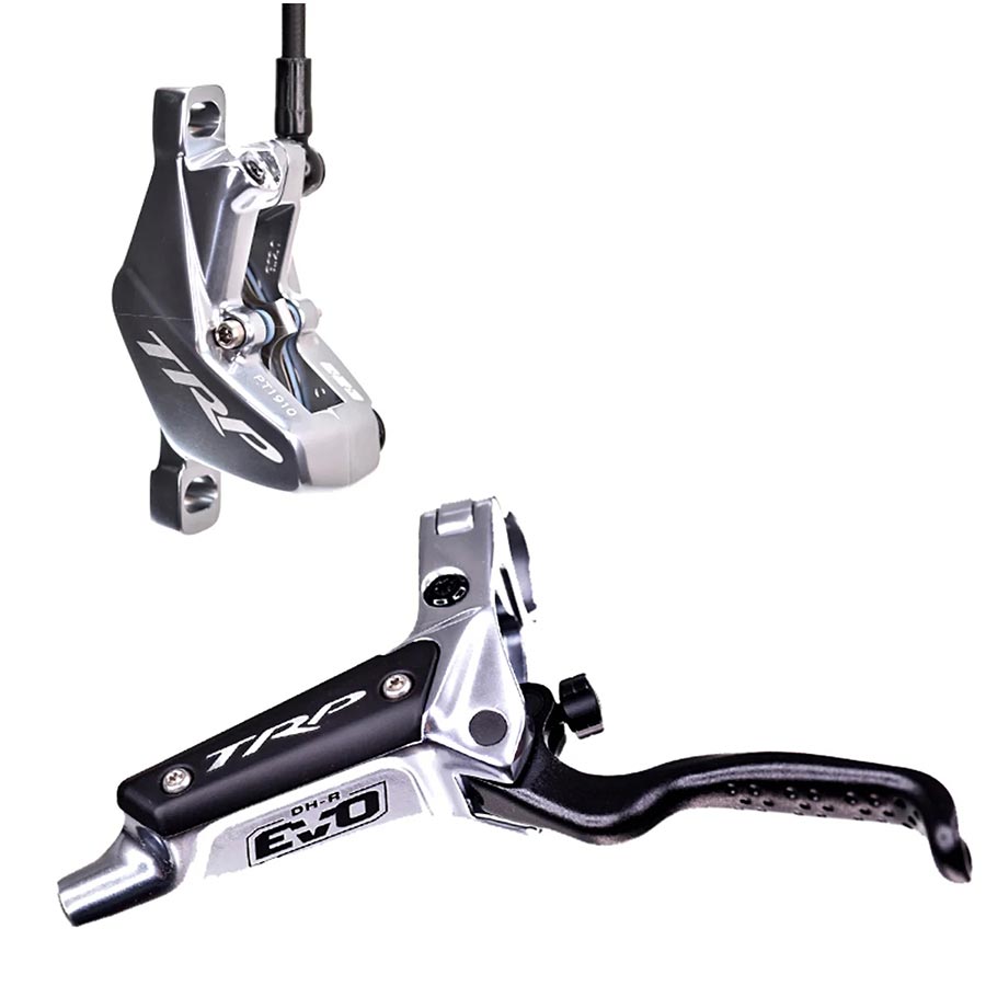 TRP, DH-R EVO HD-M846, MTB Hydraulic Disc Brake, Left, Post mount, Disc: Not included, 320g, Silver