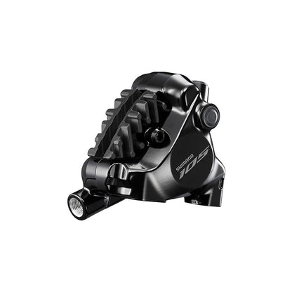 Shimano, 105 BR-R7170, Road Hydraulic Disc Brake, Rear, Flat mount, Black, IBRR7170RDRF