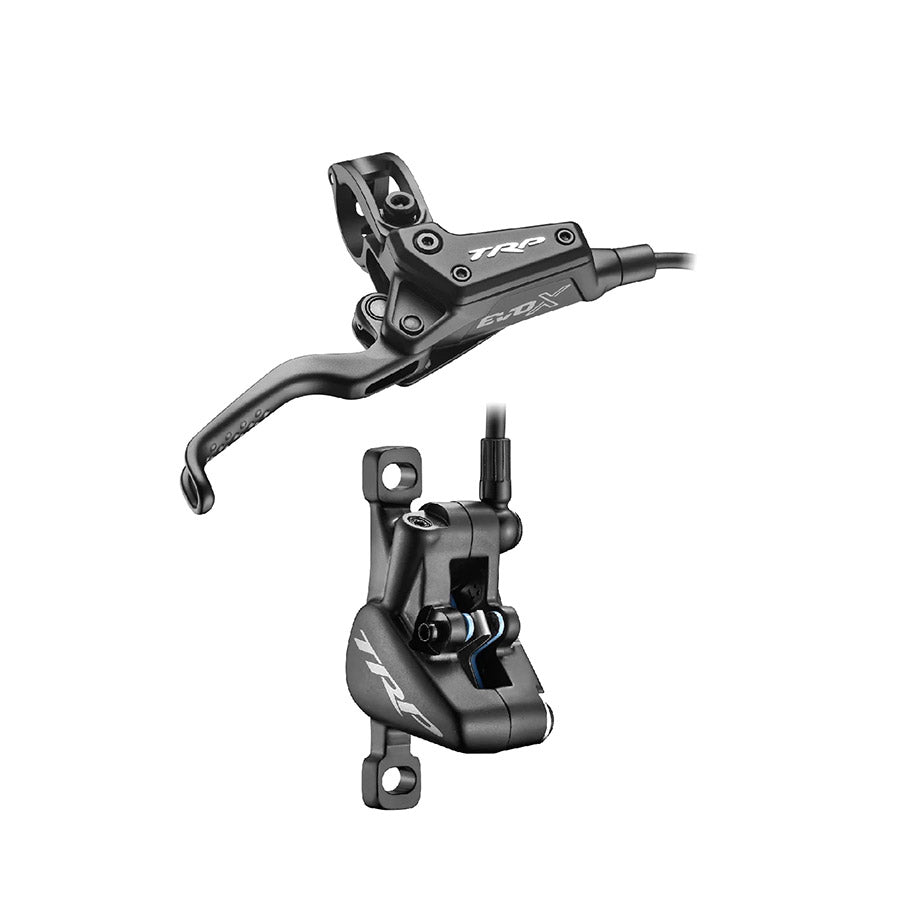 TRP, EVO X HD-M9020, MTB Hydraulic Disc Brake, Left, Post mount, Disc: Not included, Black