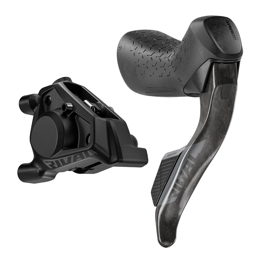 SRAM, Rival AXS E1, Road Hydraulic Disc Brake, Right, Flat mount
