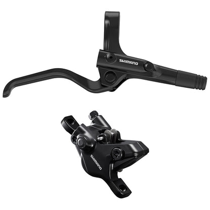 Shimano, CUES BL-UR405 / BR-MT410, MTB Hydraulic Disc Brake, Rear, Post mount, Disc: 140 to 203mm (not included), Black, EMT4104JRRXRA170