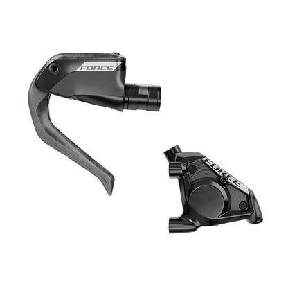 SRAM, Force E1 Aero, Road Hydraulic Disc Brake, Rear, Flat mount, Black